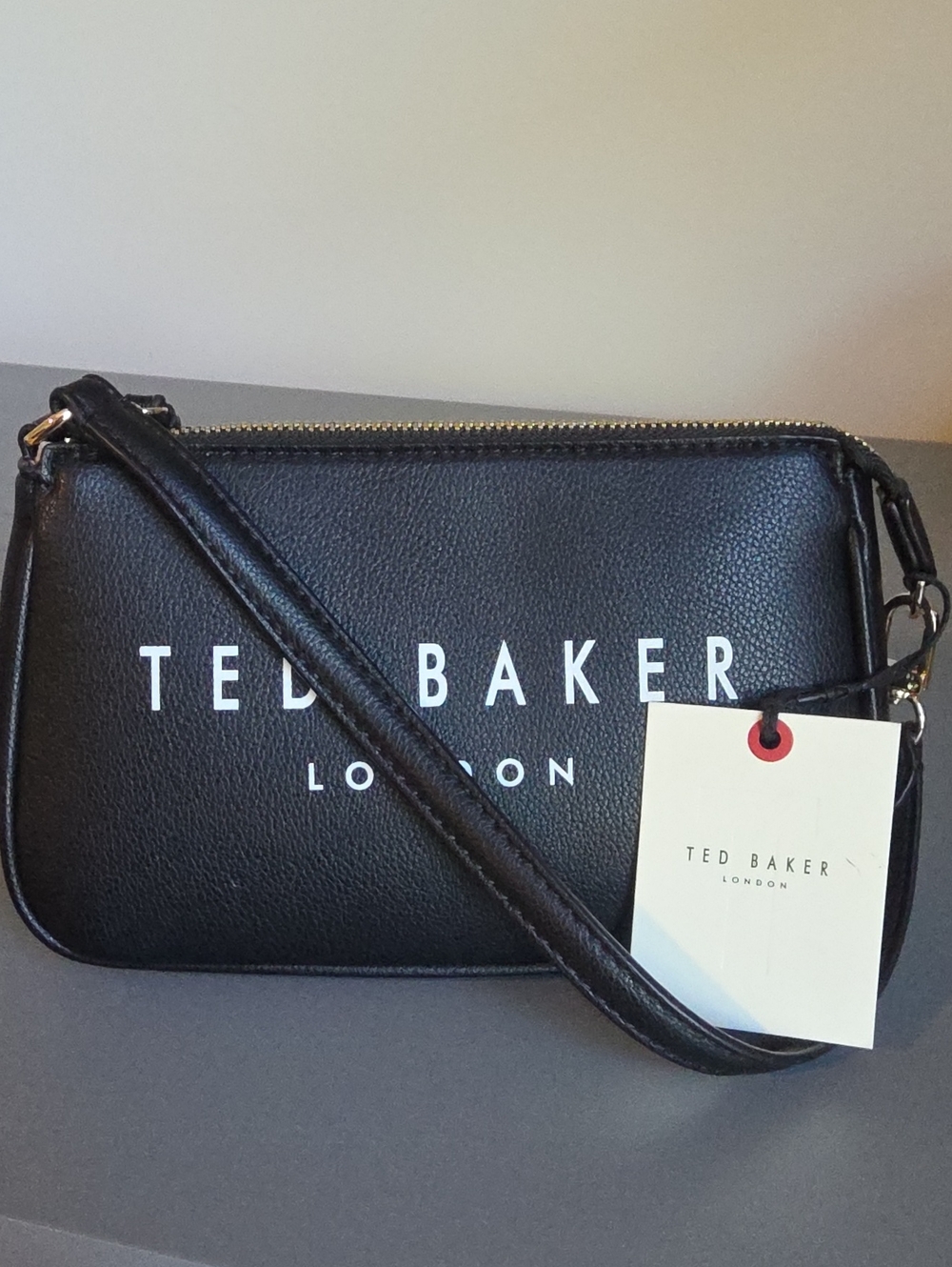 TED BAKER LONDON NWT Black Shoulder Bag